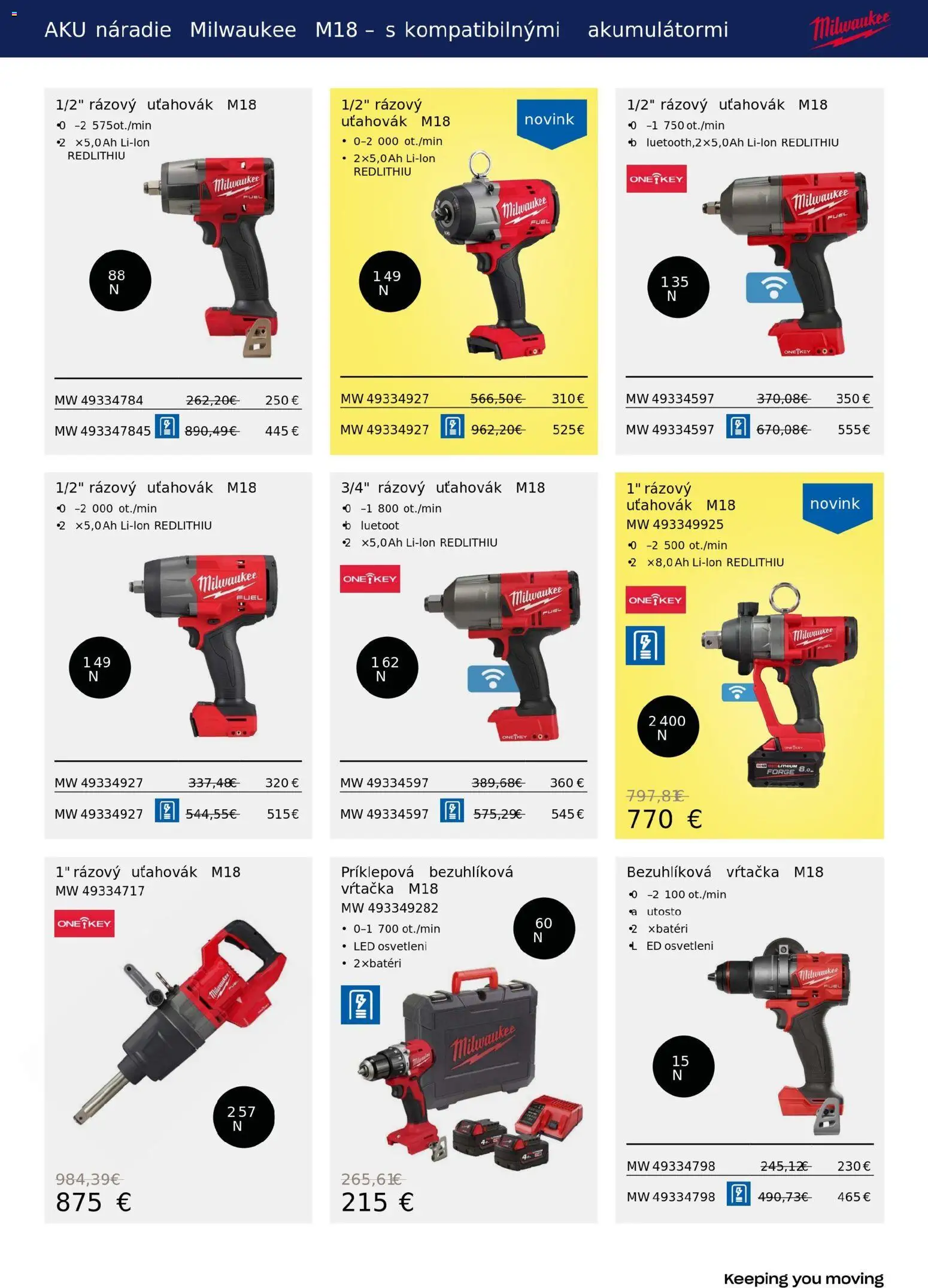 Nové Auto Kelly akcie – leták je platný od 03.11.2025 | Strana: 5 | Produkty: Aku náradie, Náradie, Aku