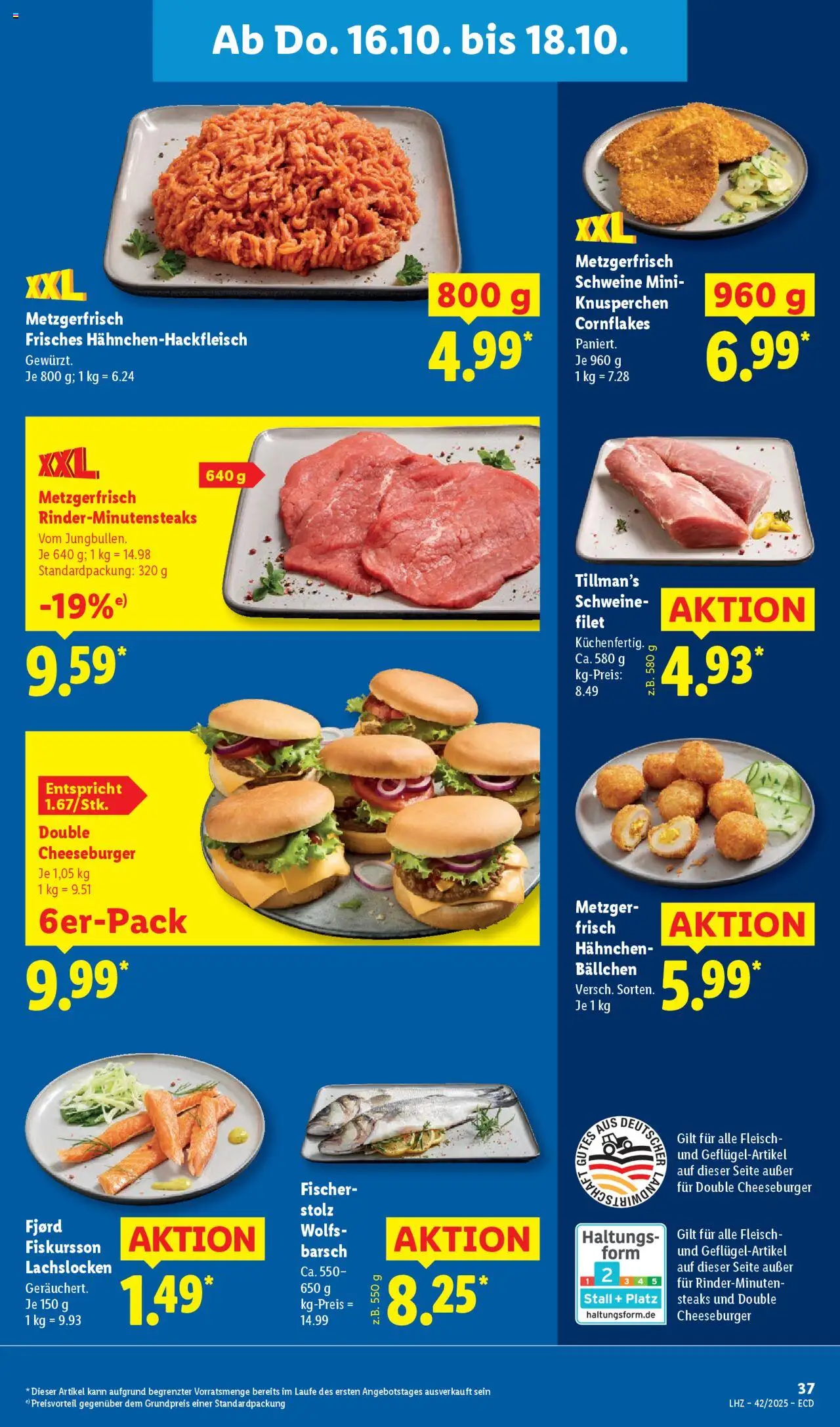 Lidl - Prospekt – gültig ab 13.10.2025 | Seite: 59 | Produkte: Hahnchen, Fleisch