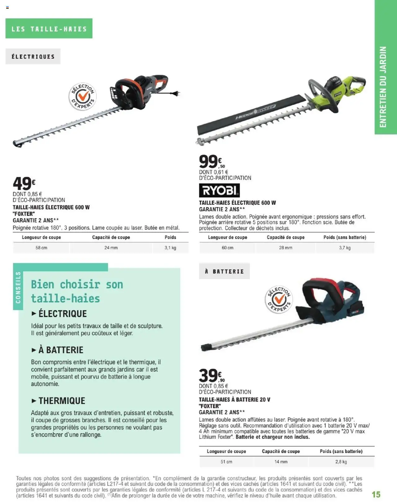  | Page: 15 | Produits: Poids, Batterie