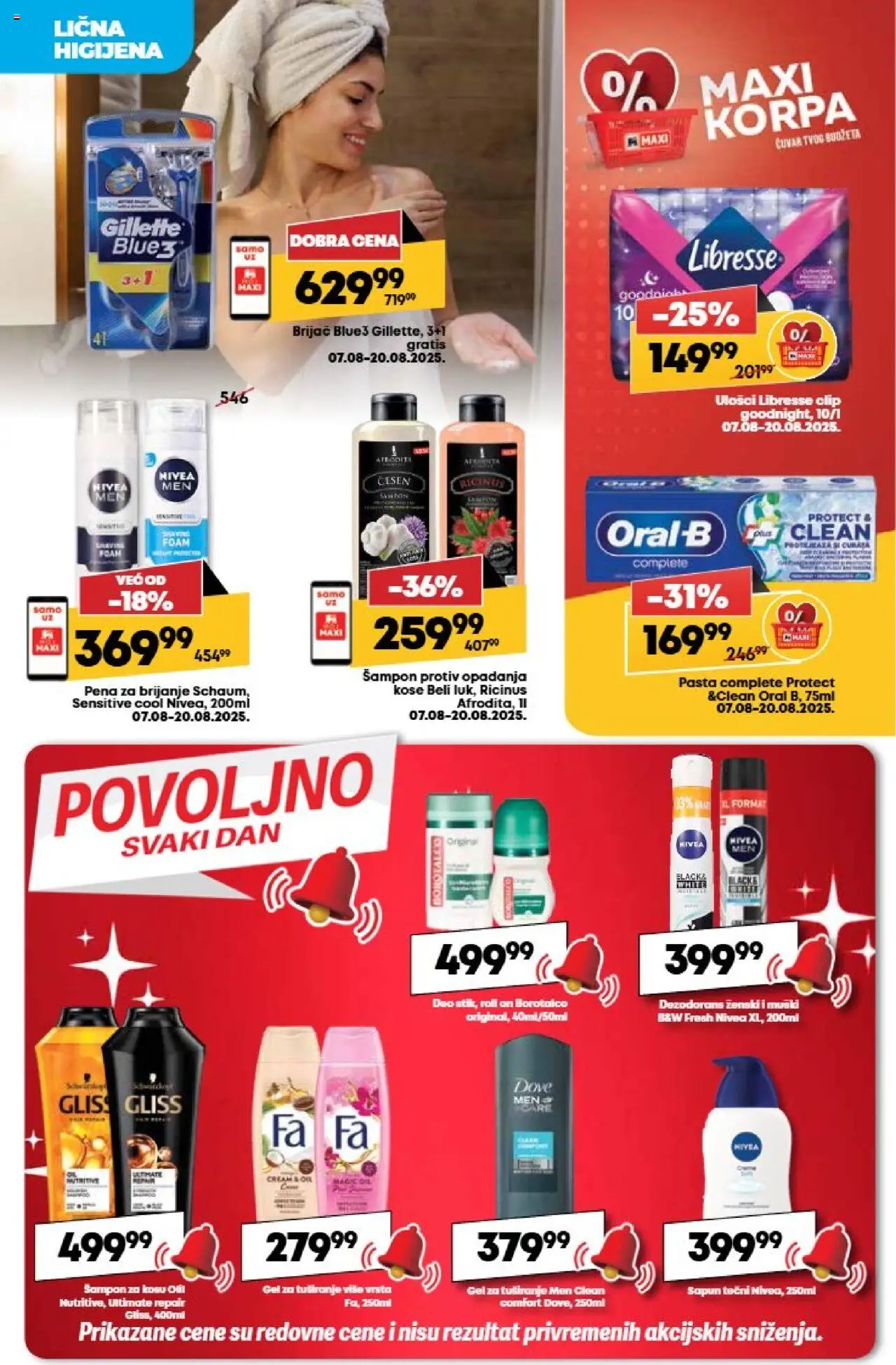 Tempo katalog - važi od 07.08.2025 | Strana: 28 | Proizvode: Brijač, Šampon, Sapun, Borotalco