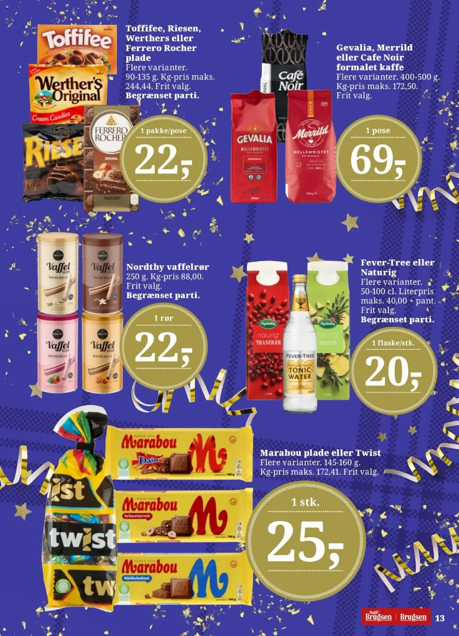 Dagli'Brugsen tilbudsavis – gyldig fra 27.12.2025 | Side: 13 | Produkter: Kaffe, Ananas
