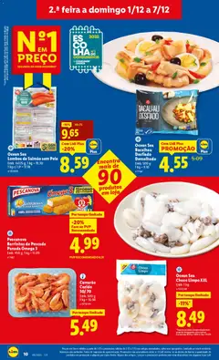 Pré-visualização Lidl folheto válido de 01.12.2025 | Página: 10 | Produtos: Forno, Ômega 3, Camarão, Salmão