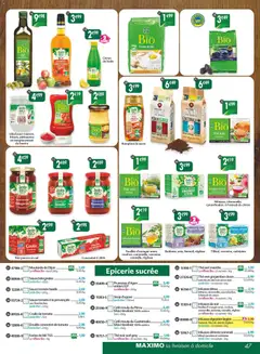 Maximo - Prévisualisation de Maximo catalogue epicerie valide à partir de 21.11.2025 | Page: 47 | Produits: Sucre, Sauce bolognaise, Café moulu, Moutarde