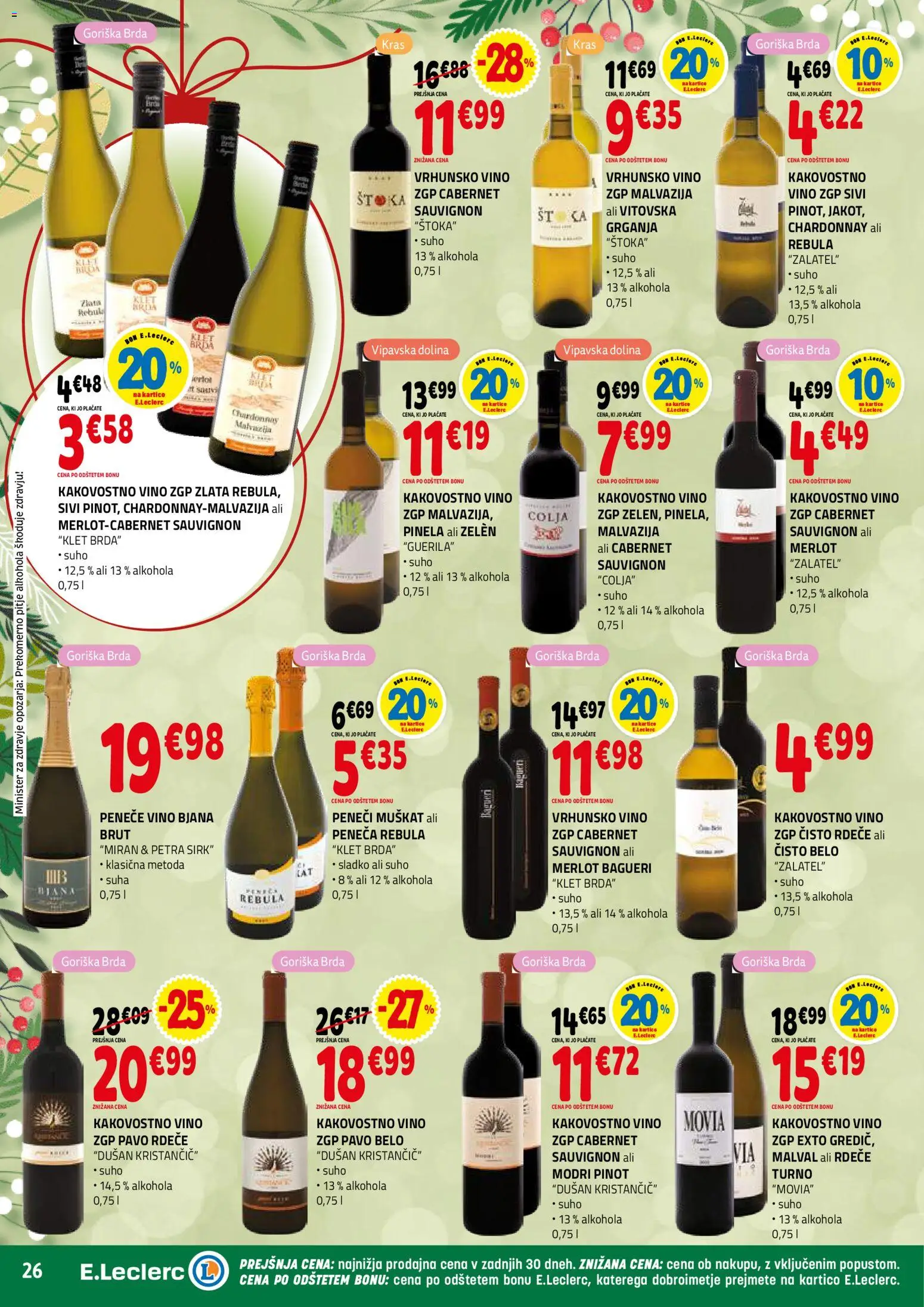Novi E.leclerc katalog ponudbe – veljaven od 03.12.2025 | Stran: 26