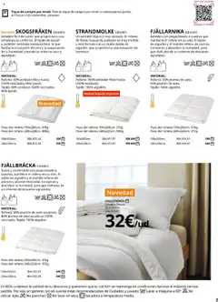 Vista previa Catálogo IKEA Ropa de Cama válido desde el 01.09.2025 | Página: 7 | Productos: Edredón, Colchon, Secadora, Peso
