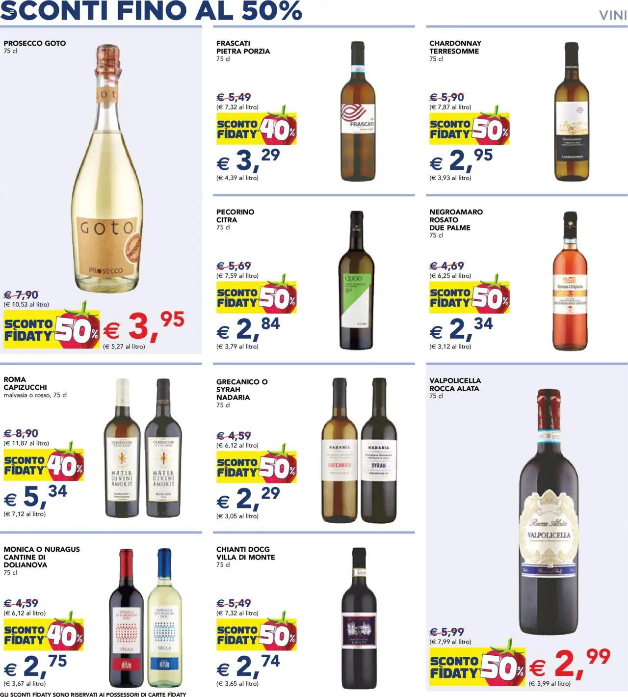 Volantino Esselunga S del 11.09.2025 | Pagina: 10 | Prodotti: Prosecco, Pecorino
