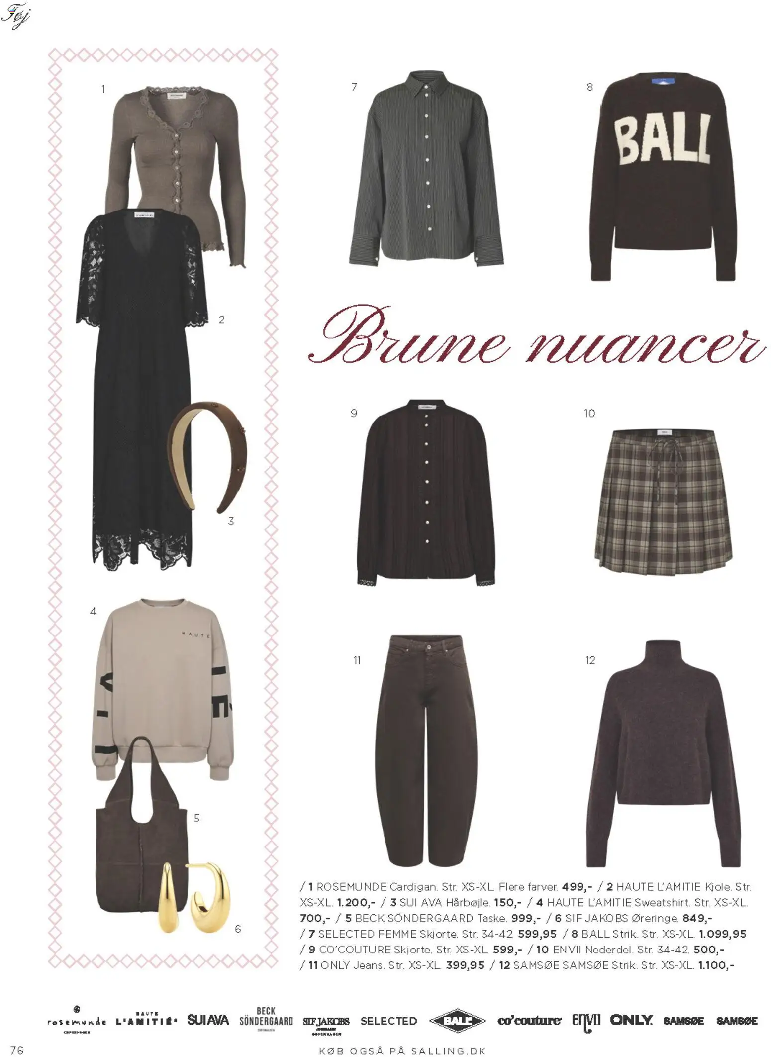 Salling tilbudsavis – gyldig fra 01.11.2025 | Side: 76 | Produkter: Sko