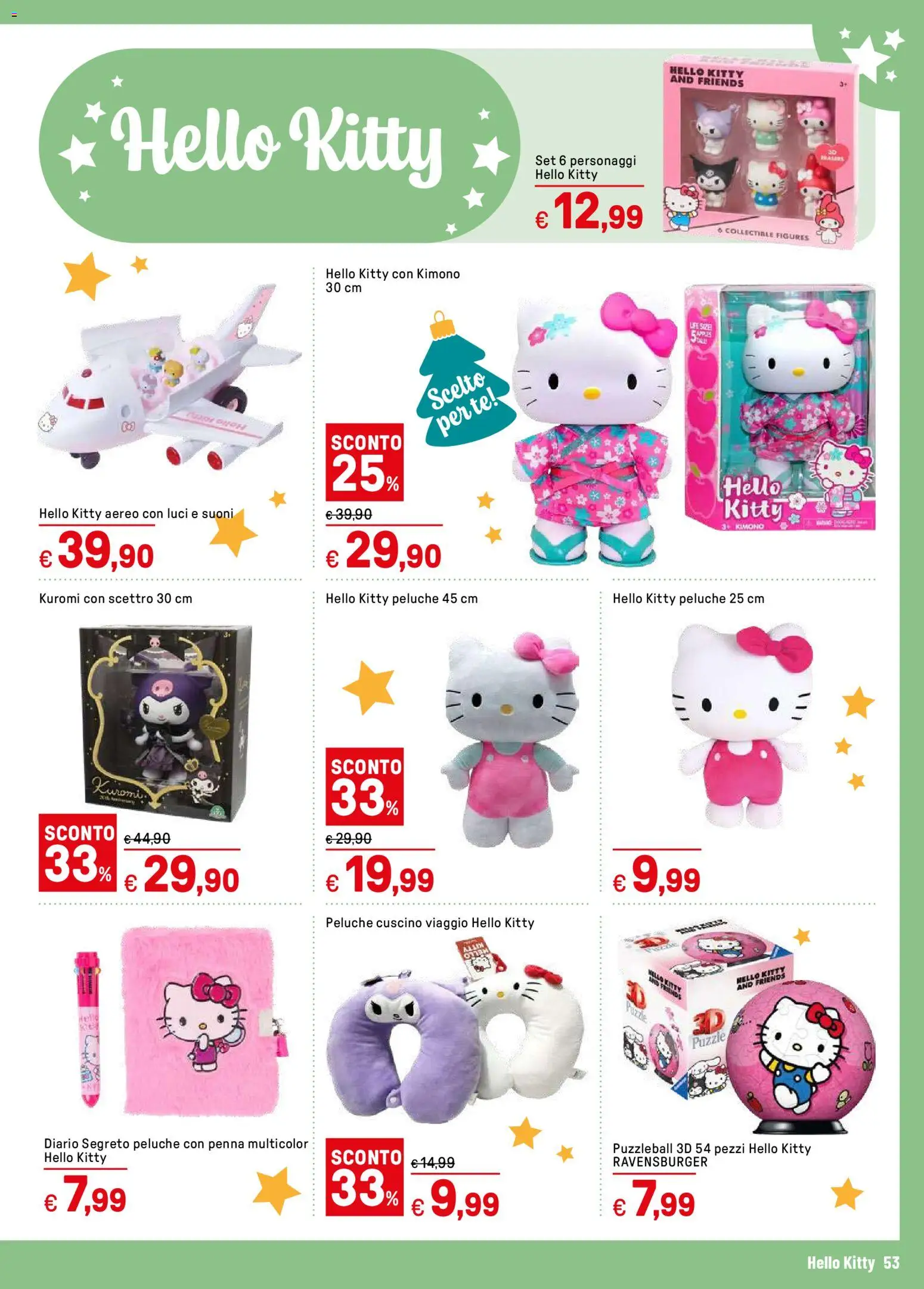 Volantino Iper del 05.11.2025 | Pagina: 53 | Prodotti: Peluche, Tè, Cuscino