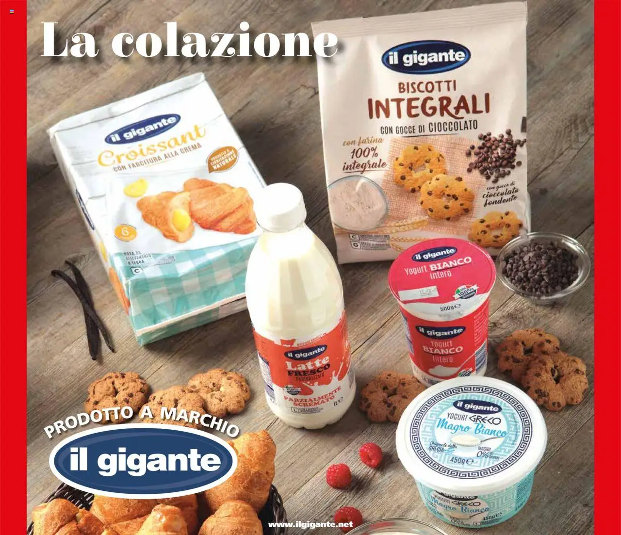 Volantino Il Gigante del 24.07.2025 | Pagina: 6 | Prodotti: Yogurt, Cioccolato, Farina, Terra