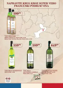 SuperVERO Belle France proizvodi iz Francuske  - pregled SuperVERO kataloga - važi od 07.11.2025 | Strana: 11 | Proizvode: Chardonnay, Belo vino, Vino