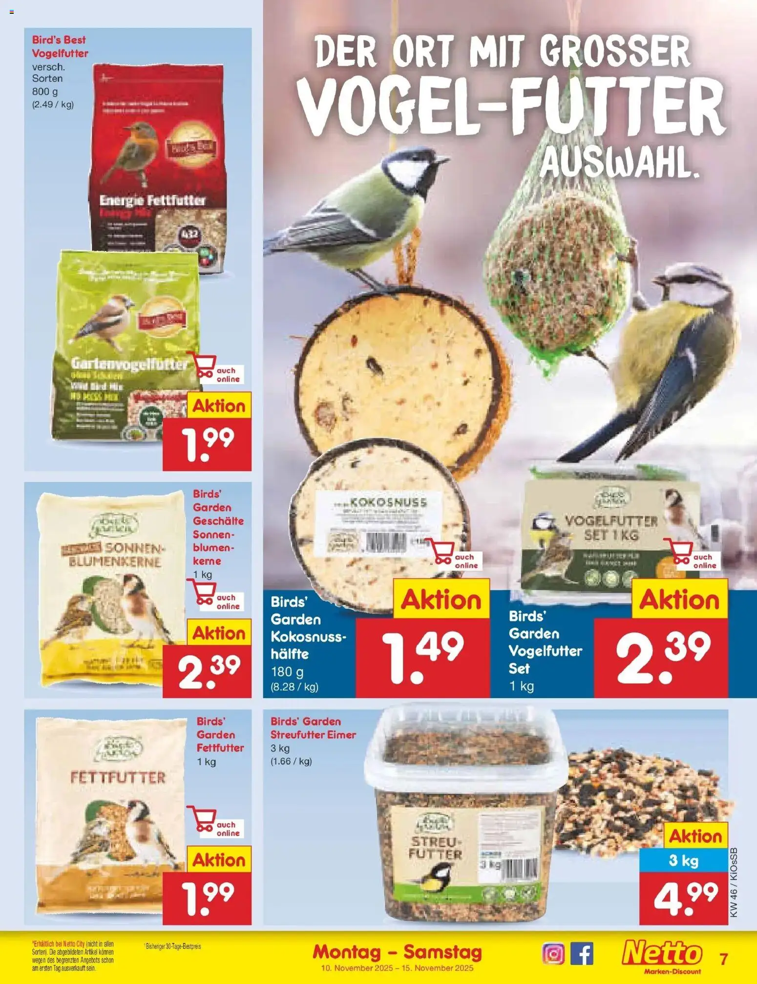 Netto Marken-Discount - Netto: Wochenangebote – gültig ab 10.11.2025 | Seite: 7 | Produkte: Blumen