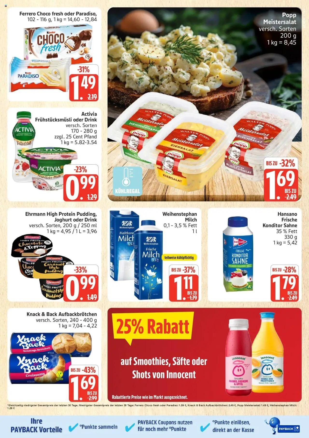 Marktkauf - Marktkauf: Wochenangebote – gültig ab 06.10.2025 | Seite: 11 | Produkte: Activia, Milch, Joghurt, Pudding