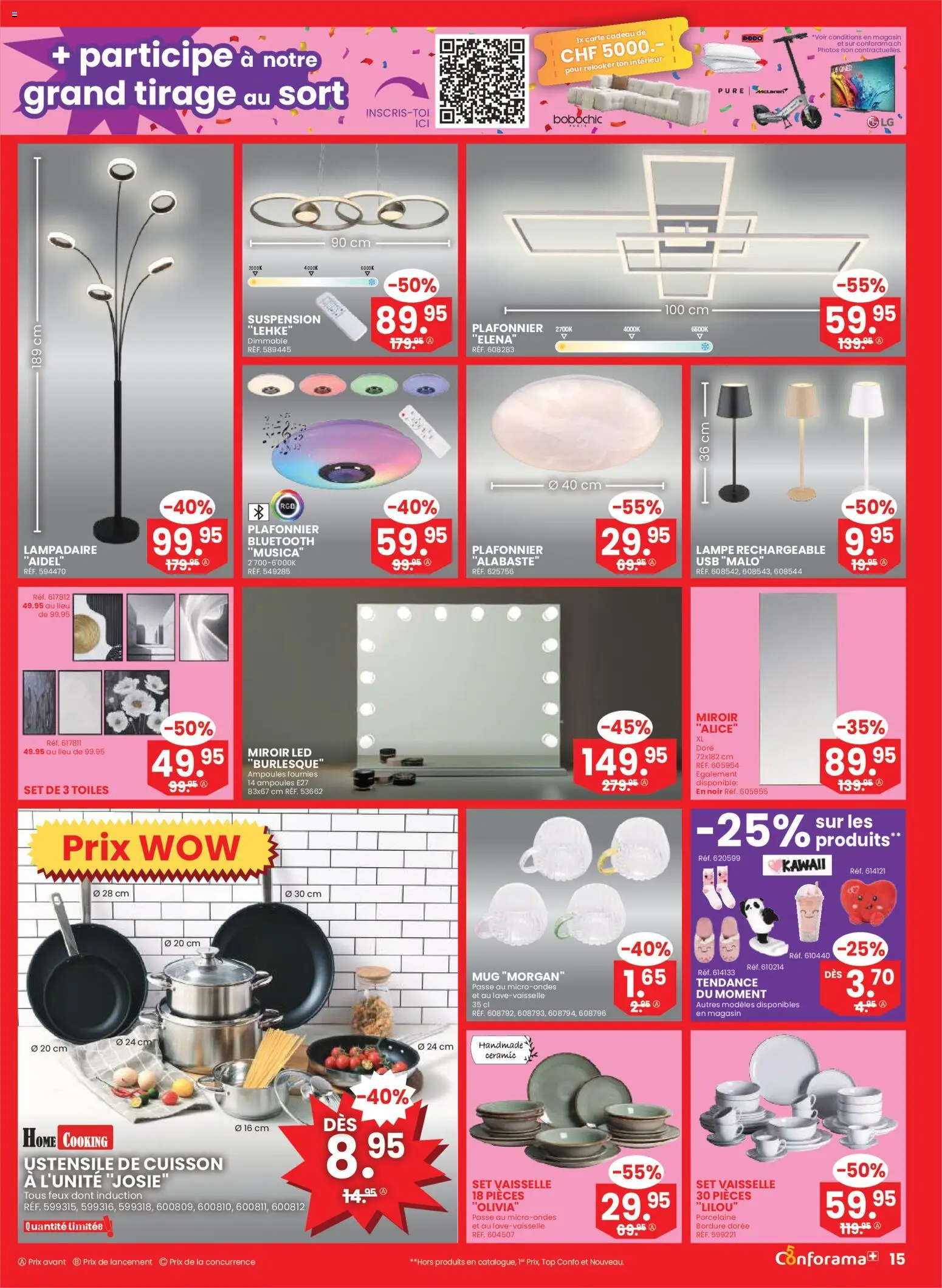 Conforama aktionen FR – gültig ab 25.03.2026 | Seite: 15