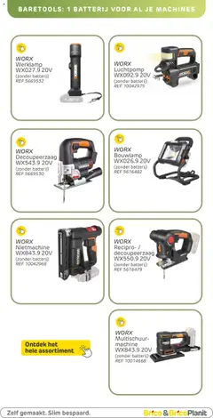 Brico - Powertools-catalogus - Voorbeeld van een folder van Brico, geldig van 27.05.2025 | Pagina: 39 | Producten: Batterij