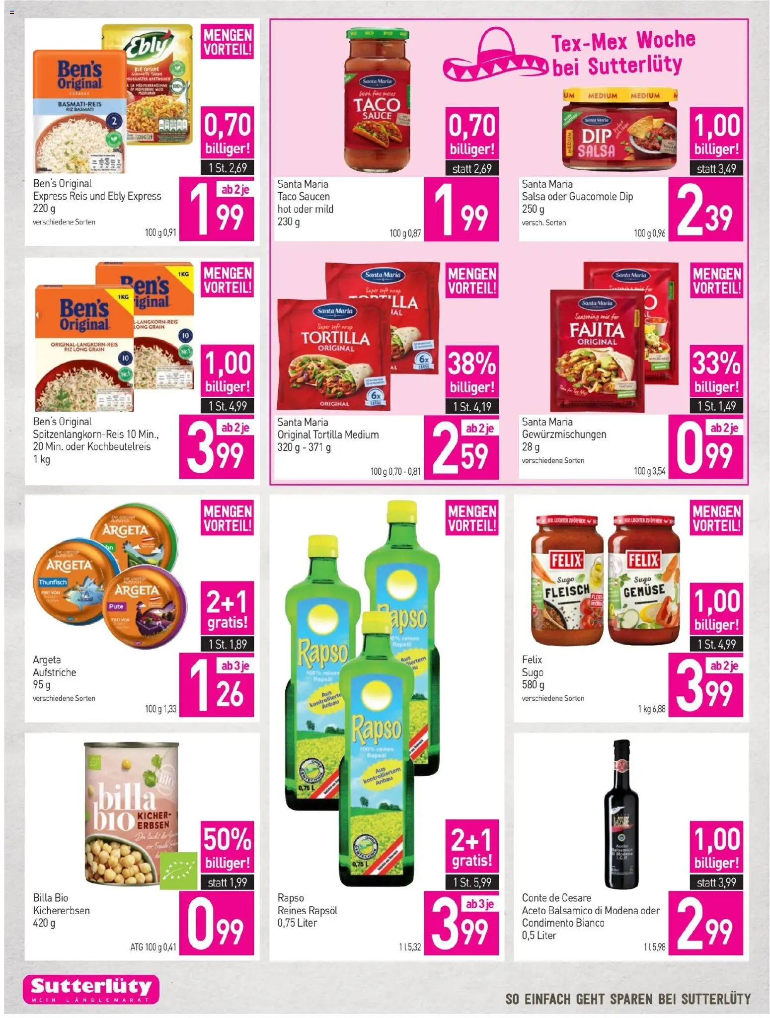 Sutterlüty Flugblatt gültig ab 15.01.2026 | Seite: 18 | Produkte: Chips, Gemüse, Erbsen, Reis