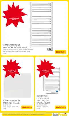 Praxis - Folder - Voorbeeld van een folder van Praxis, geldig van 23.02.2026 | Pagina: 33 | Producten: Elektrische ventilator, Kachel, Ventilator, Radiator