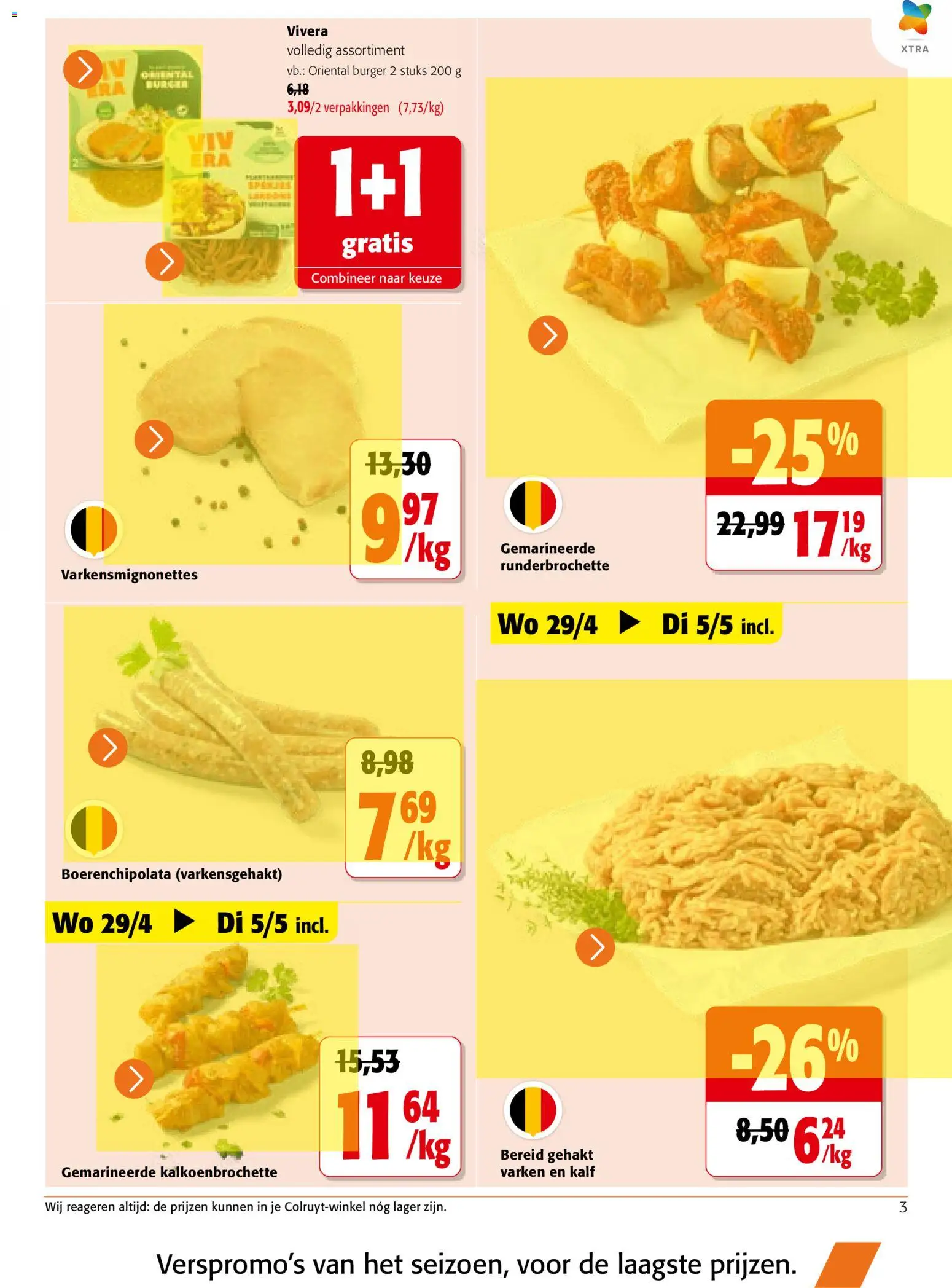 {H1} | Pagina: 3 | Producten: Gehakt