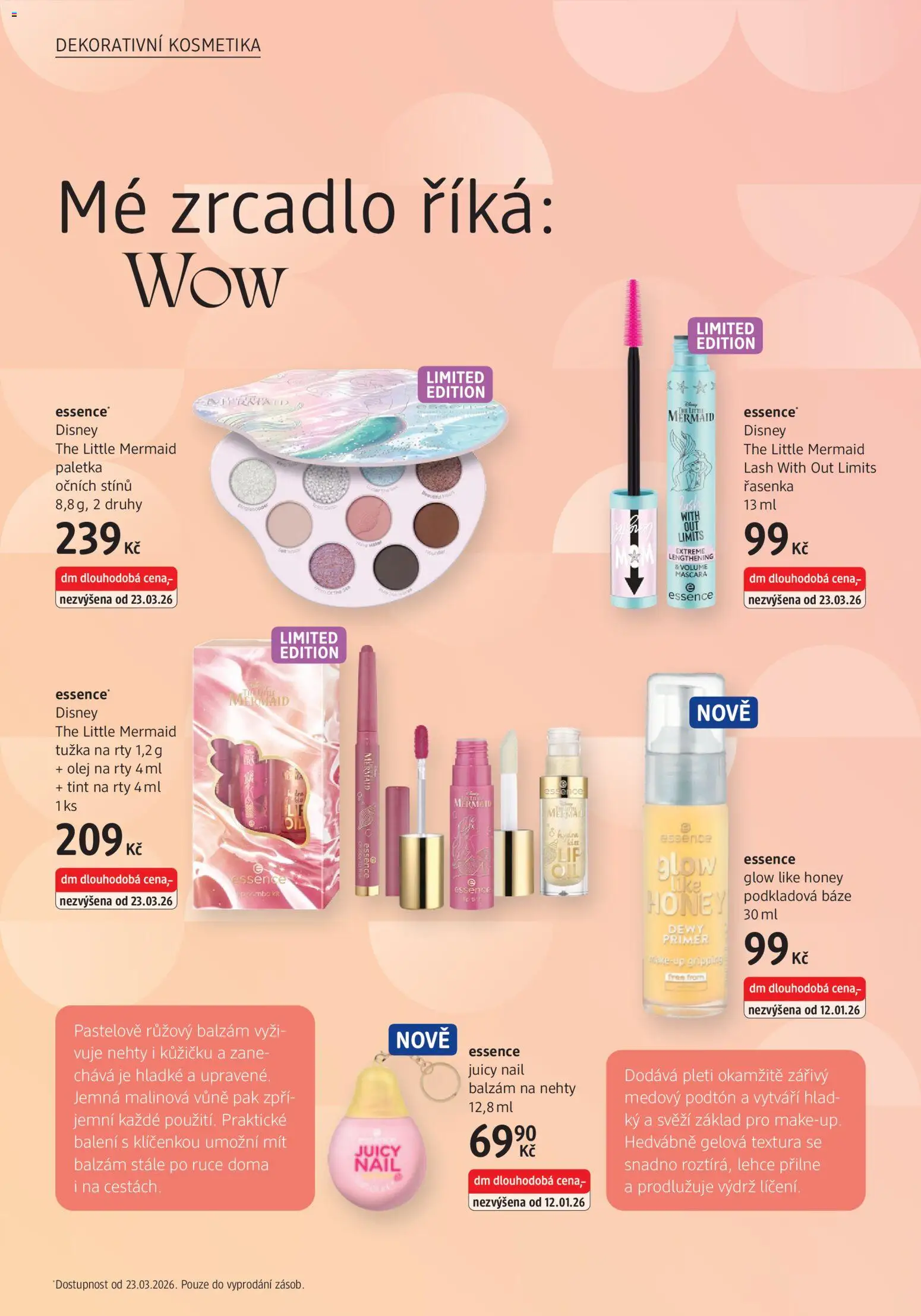 dm drogerie leták od 05.03.2026 | Strana: 6 | Produkty: Makeup, Essence, Tužka, Řasenka