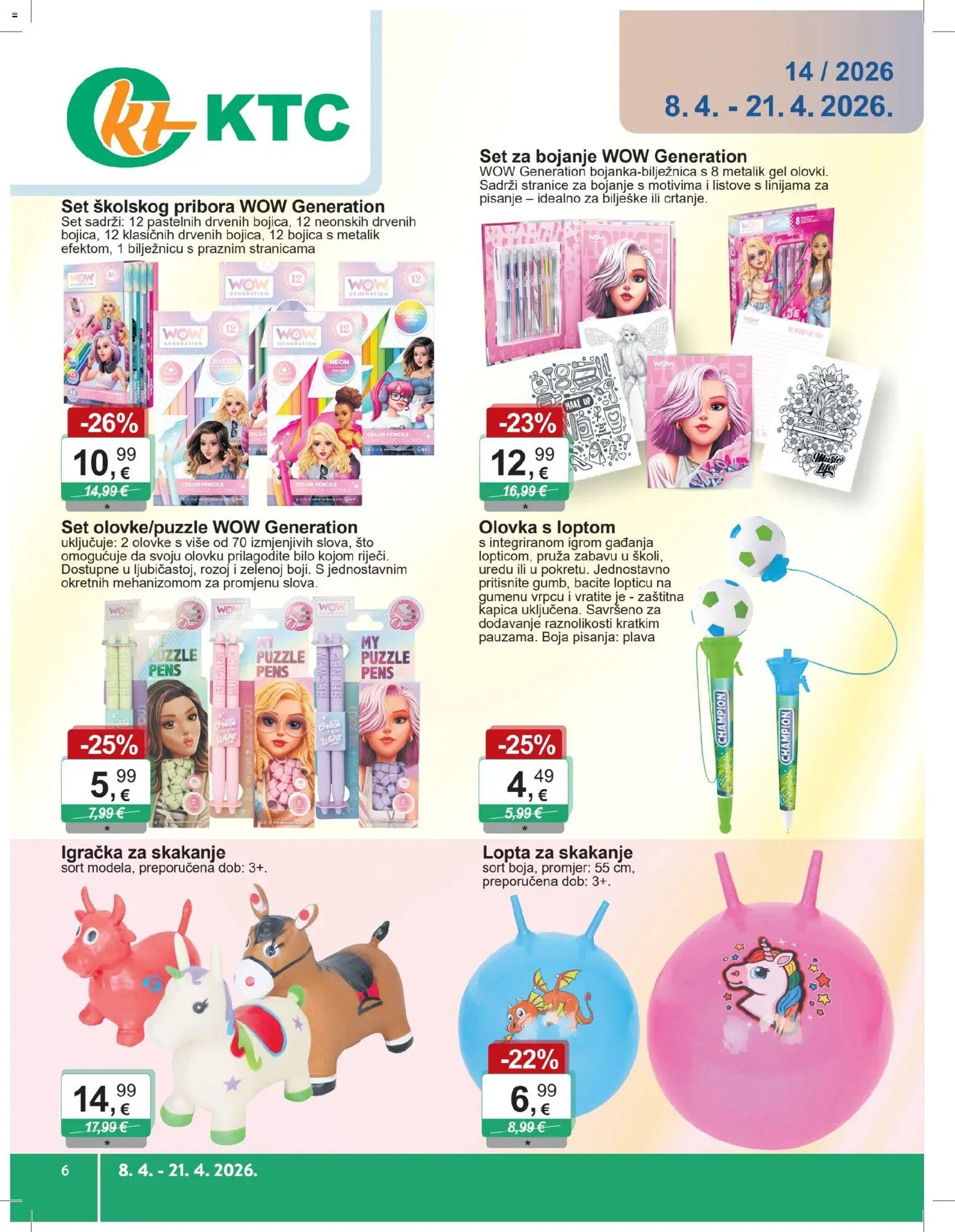 KTC katalog | vrijedi od 08.04.2026 | Stranica: 1