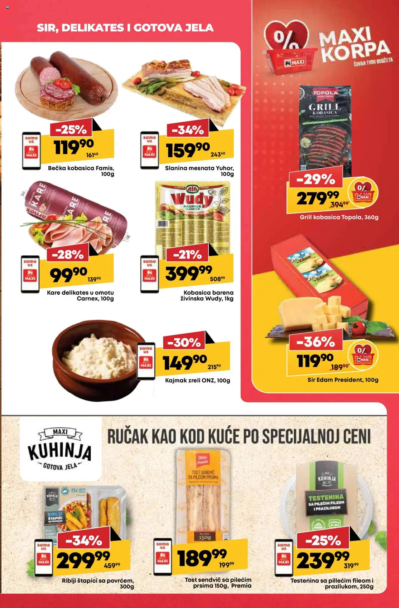 Tempo katalog - važi od 07.08.2025 | Strana: 15 | Proizvode: Testenina, Korpa, Sir, Slanina
