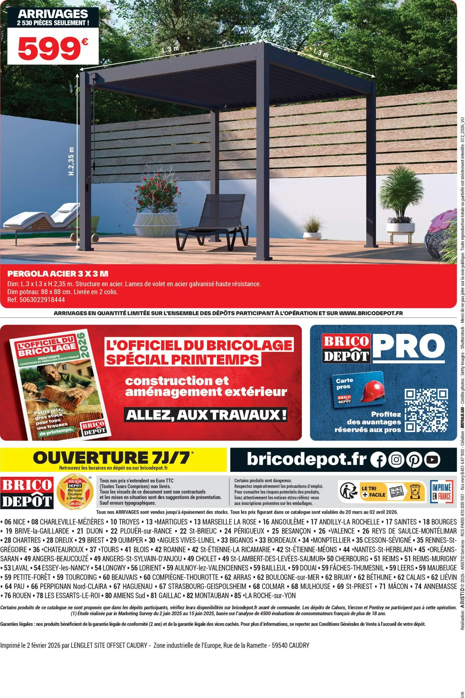 {H1} | Page: 12 | Produits: Pergola