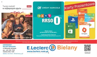 E.Leclerc Gazetka - Warszawa Bielany od 09.09.2025 | Strona: 16 | Produkty: Karta, Xbox, Książki