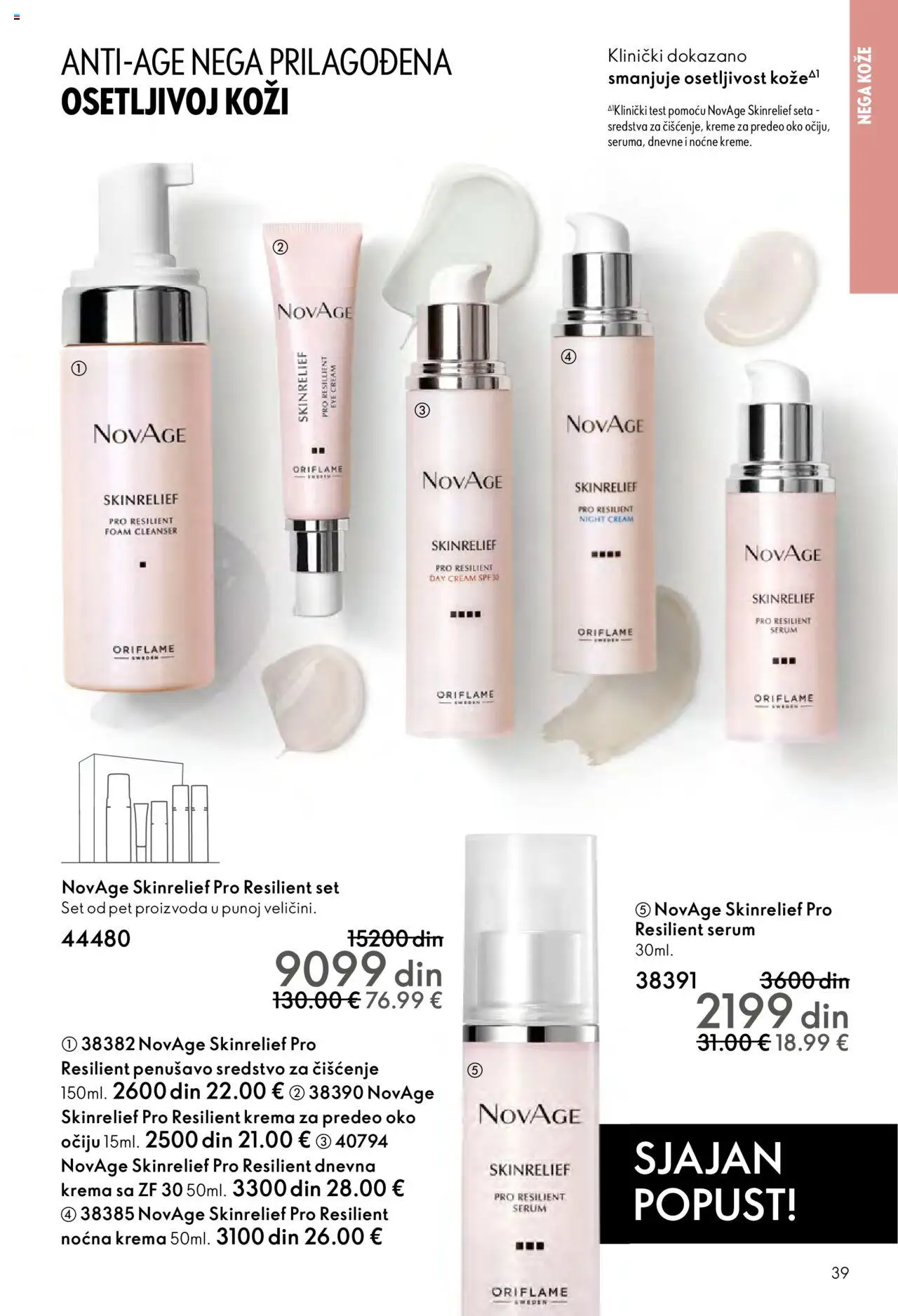 Oriflame katalog - važi od 14.09.2025 | Strana: 39