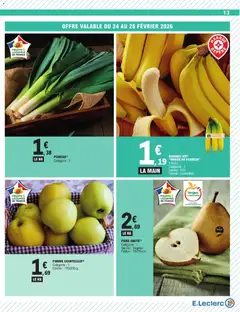 E.Leclerc - Prévisualisation de POMME CHANTECLER (1), Category: 1, Calibre: 170/200 g. valide à partir de 24.02.2026 | Page: 13