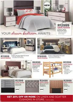 House and Home specials catalogue – valid from 20.10.2025 | Page: 6 | Products: Headboard