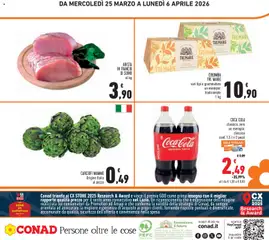 Anteprima del volantino COCA COLA, classica, zero un esempio: classica conf. 1,5 l x 2 pezzi valido a partire dal 25.03.2026 | Pagina: 28 | Prodotti: Suino, Carciofi, Coca Cola