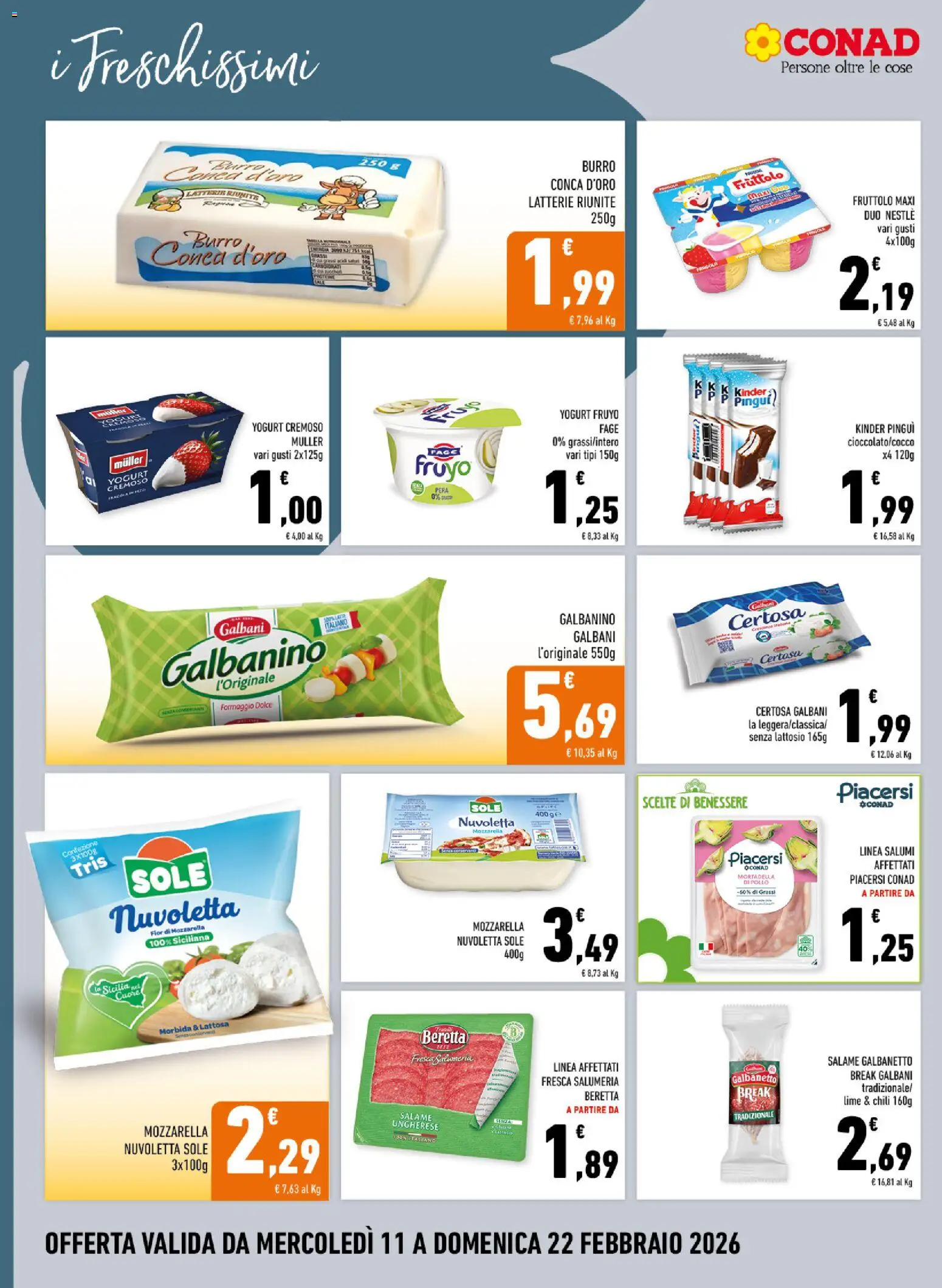 Volantino Conad del 11.02.2026 | Pagina: 8
