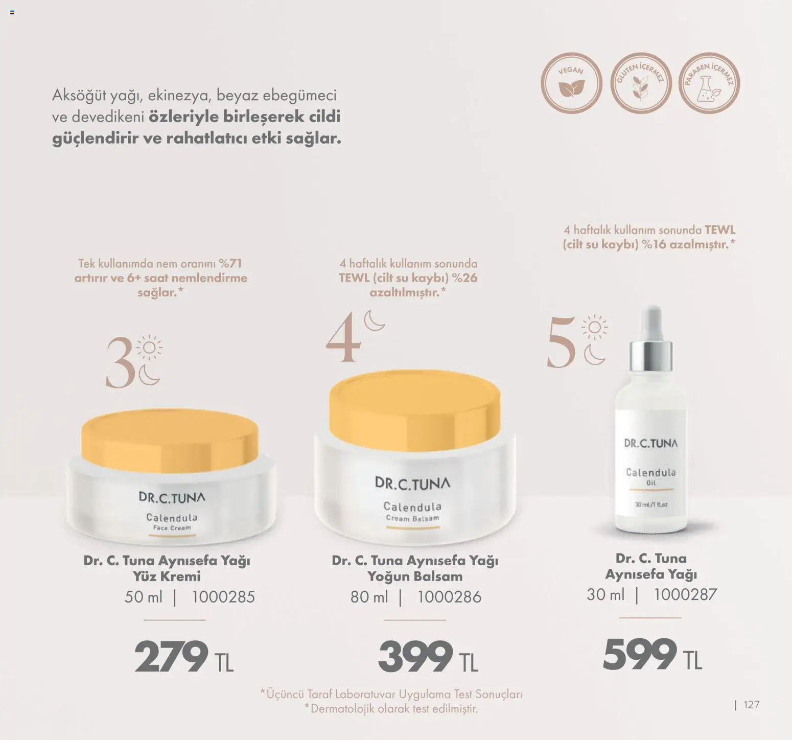 Farmasi Katalog - 01.01.2026 tarihinden itibaren geçerlidir | Sayfa: 127 | Ürünler: Su, Saat, Ebegümeci