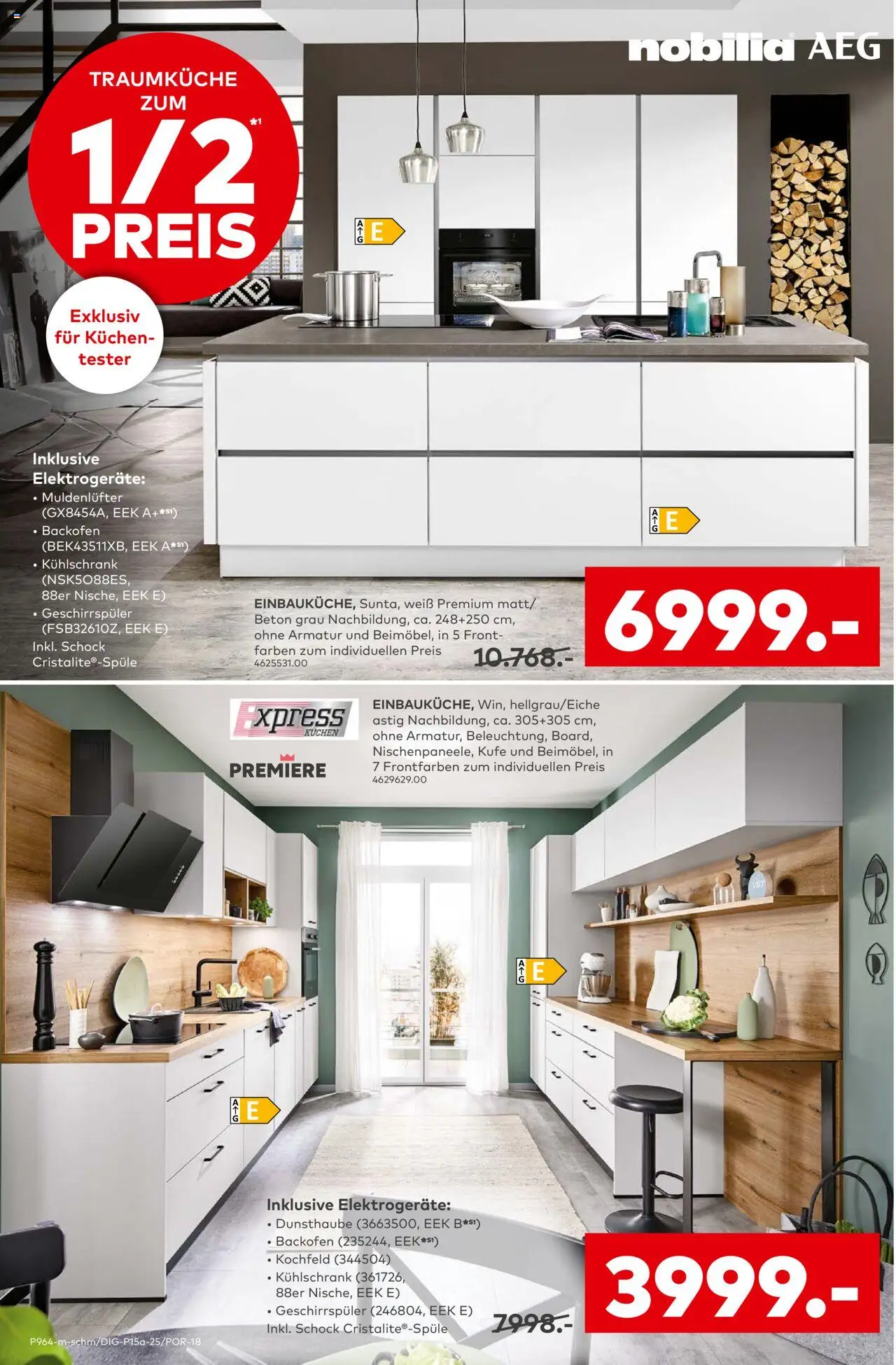 Porta! - Küchentester gesucht - gültig ab dem 04.08.2025 | Seite: 2 | Produkte: Geschirrspüler, Kühlschrank, Kochfeld, Armatur