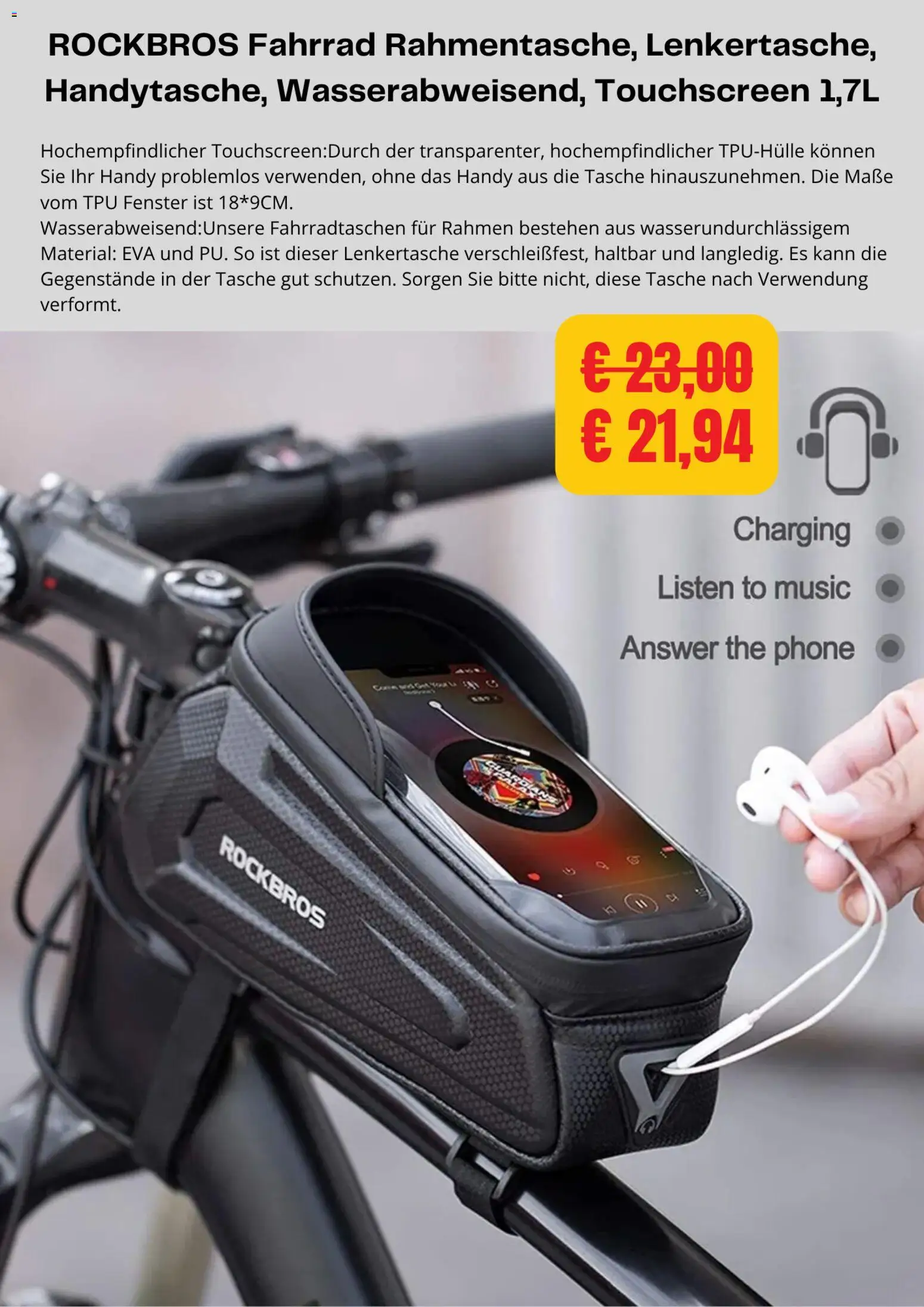 Kaufland Flugblatt gültig ab 23.04.2026 | Seite: 4 | Produkte: Tasche