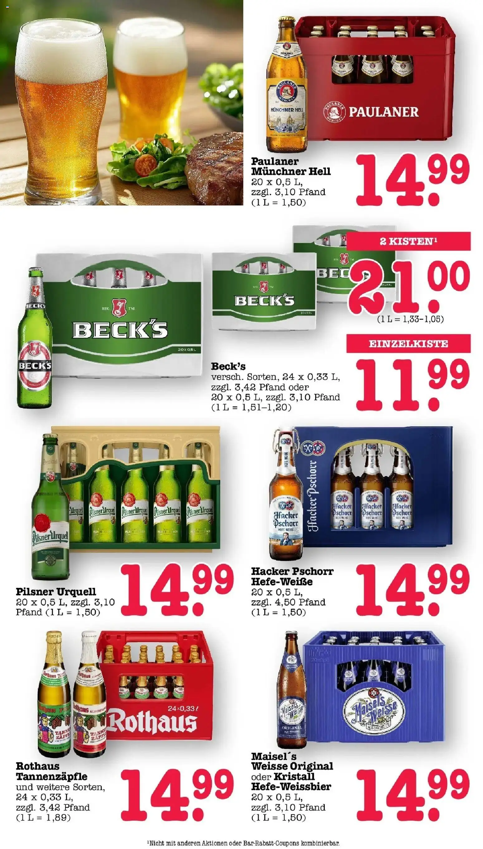 Edeka prospekt Bühlertal	 – gültig ab 01.03.2026 | Seite: 41 | Produkte: Pilsner urquell, Paulaner