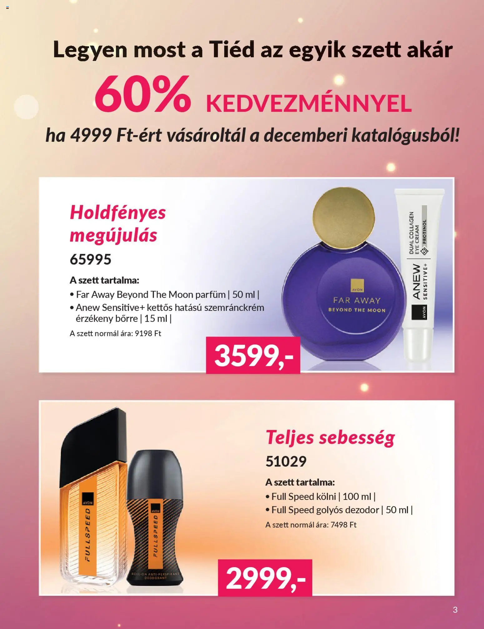 Avon akciós ujság - amely érvényes a következő dátumtól: 01.01.2026 | Oldal: 5 | Termékek: Kölni, Parfüm, Dezodor