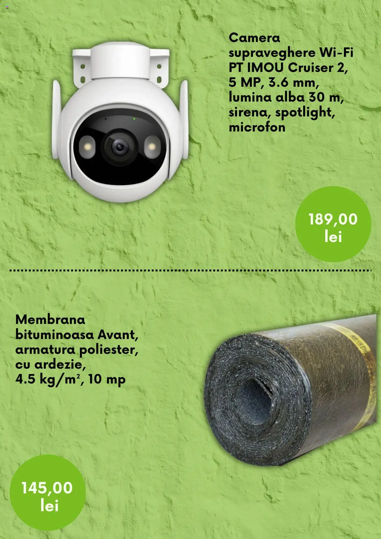 Noul catalog Leroy Merlin – valabil de la 08.09.2025 | Pagină: 3 | Produse: Tavuk suyu, Cameră, Microfon