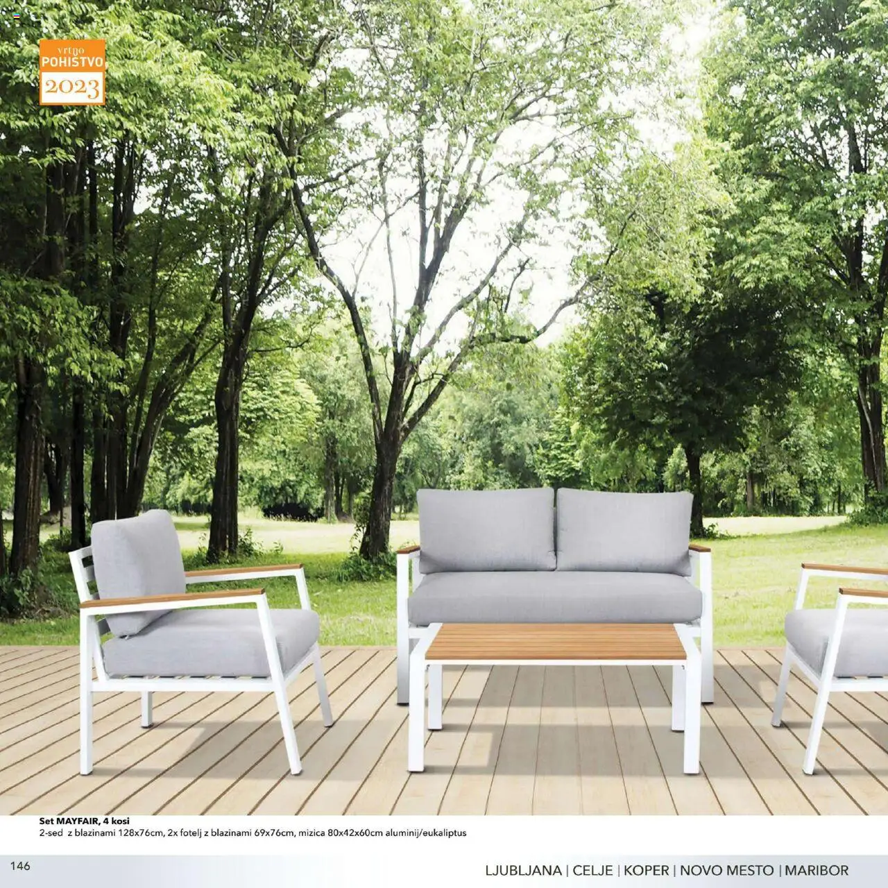 Harvey Norman - Katalog - Vrtno pohištvo │ velja od 01.03.2023 | Stran: 146