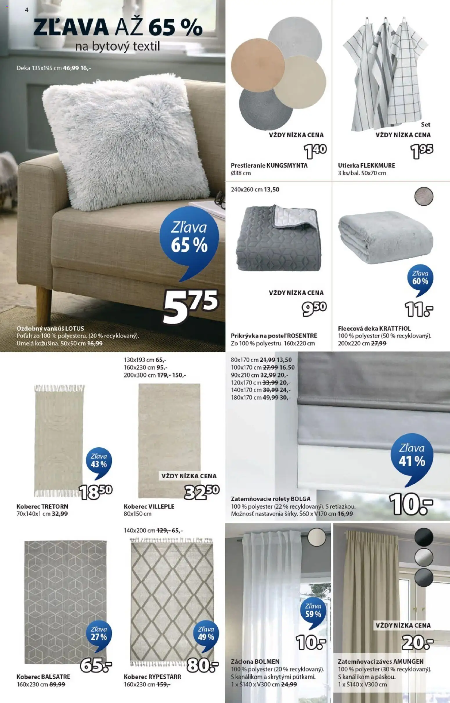 Nové JYSK akcie – leták je platný od 04.02.2026 | Strana: 4