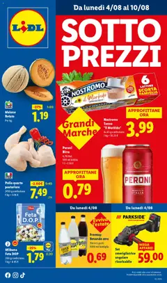 Anteprima del volantino Volantino Lidl	 valido a partire dal 04.08.2025
