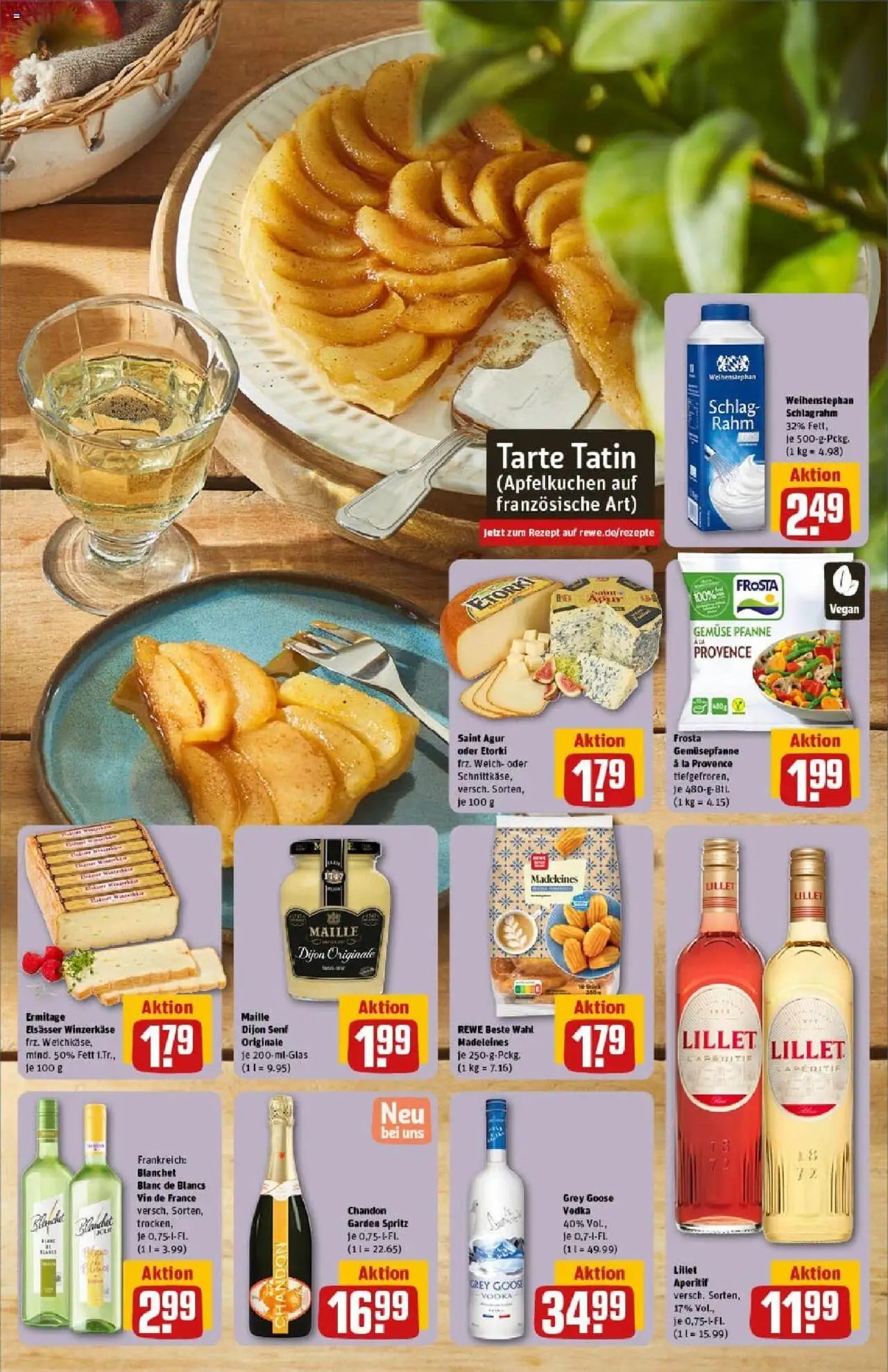 Rewe prospekt Wernigerode	 - gültig ab dem 22.06.2025 | Seite: 5 | Produkte: Apple, Frosta, Lillet, Gemüse