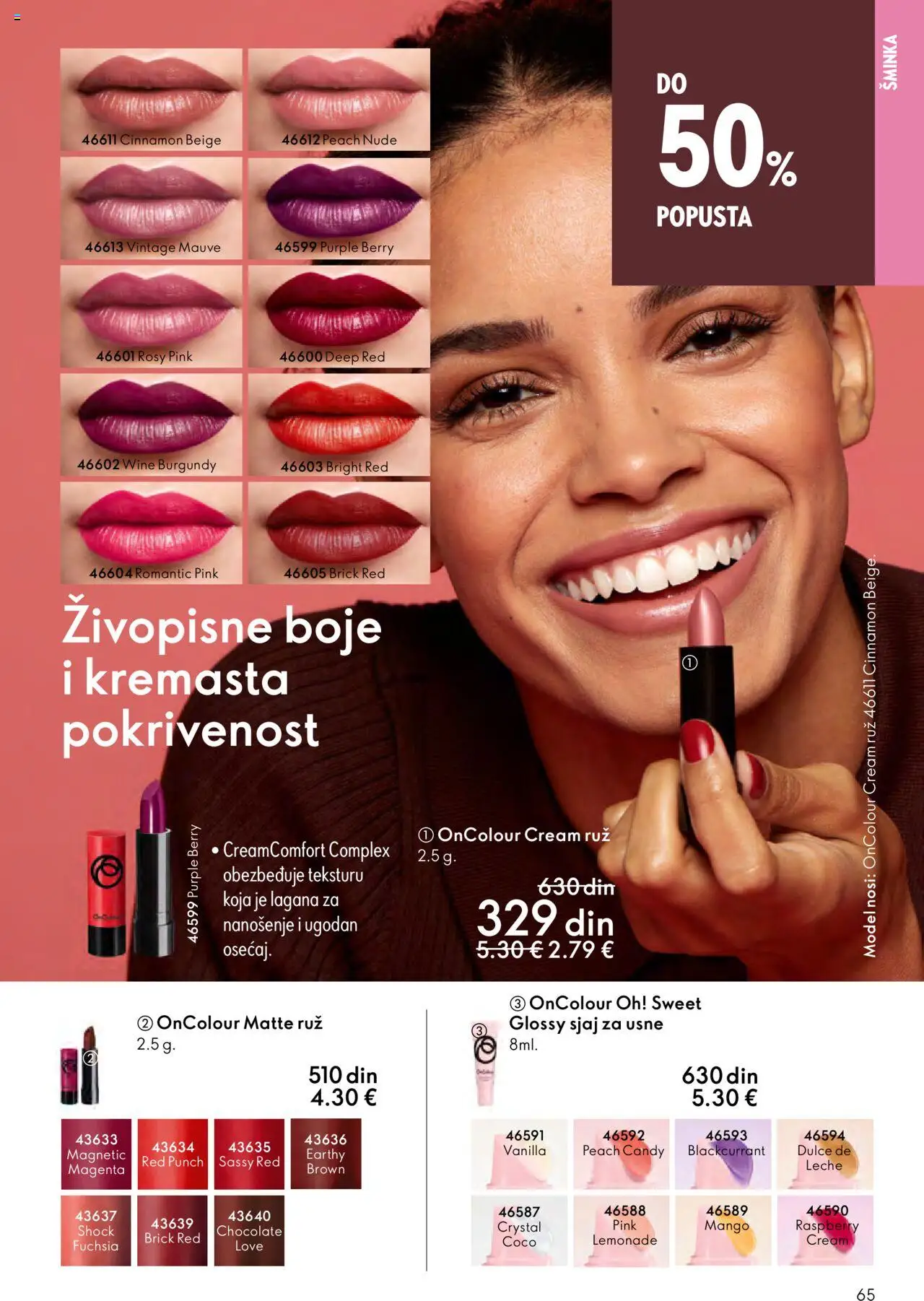 Oriflame katalog - važi od 14.09.2025 | Strana: 65