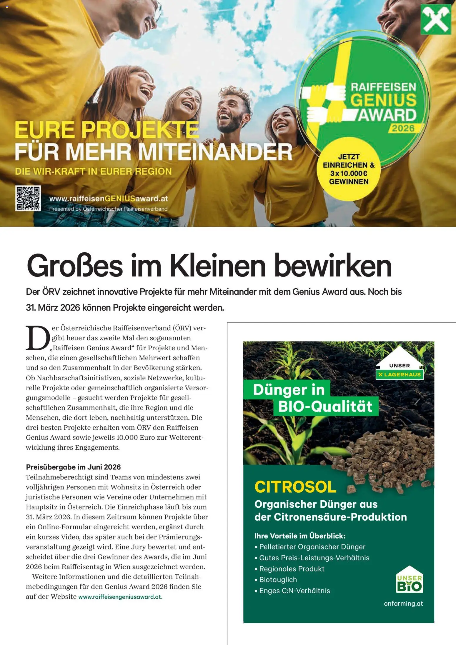 Lagerhaus Unser-Land März 2026 gültig ab 02.03.2026 | Seite: 11