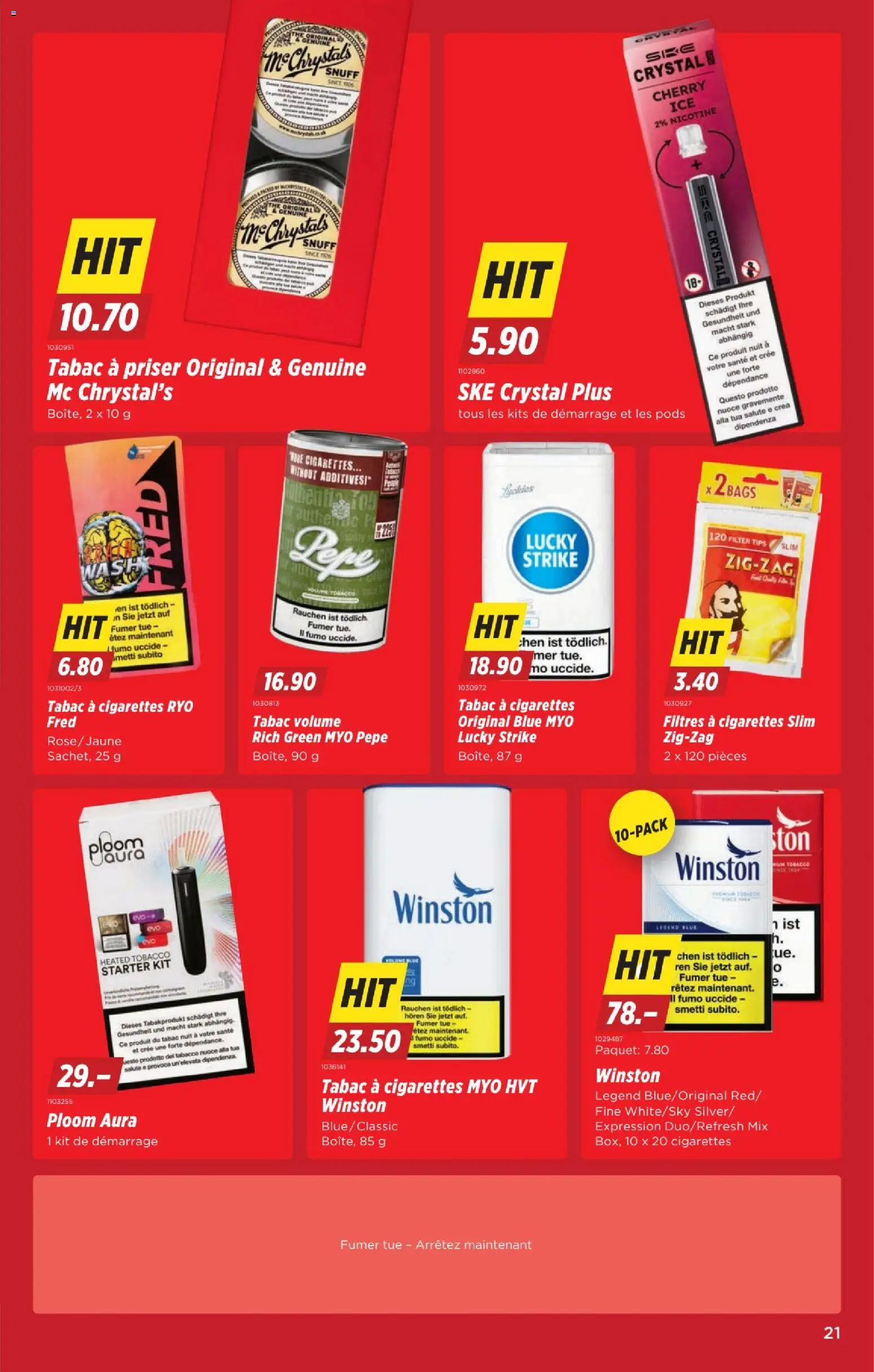 Denner aktionen FR – gültig ab 16.04.2026 | Seite: 21