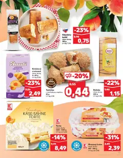 Nové Kaufland akcie – leták je platný od 18.09.2025 | Strana: 37 | Produkty: Croissant, Torta, Koláč, Krém