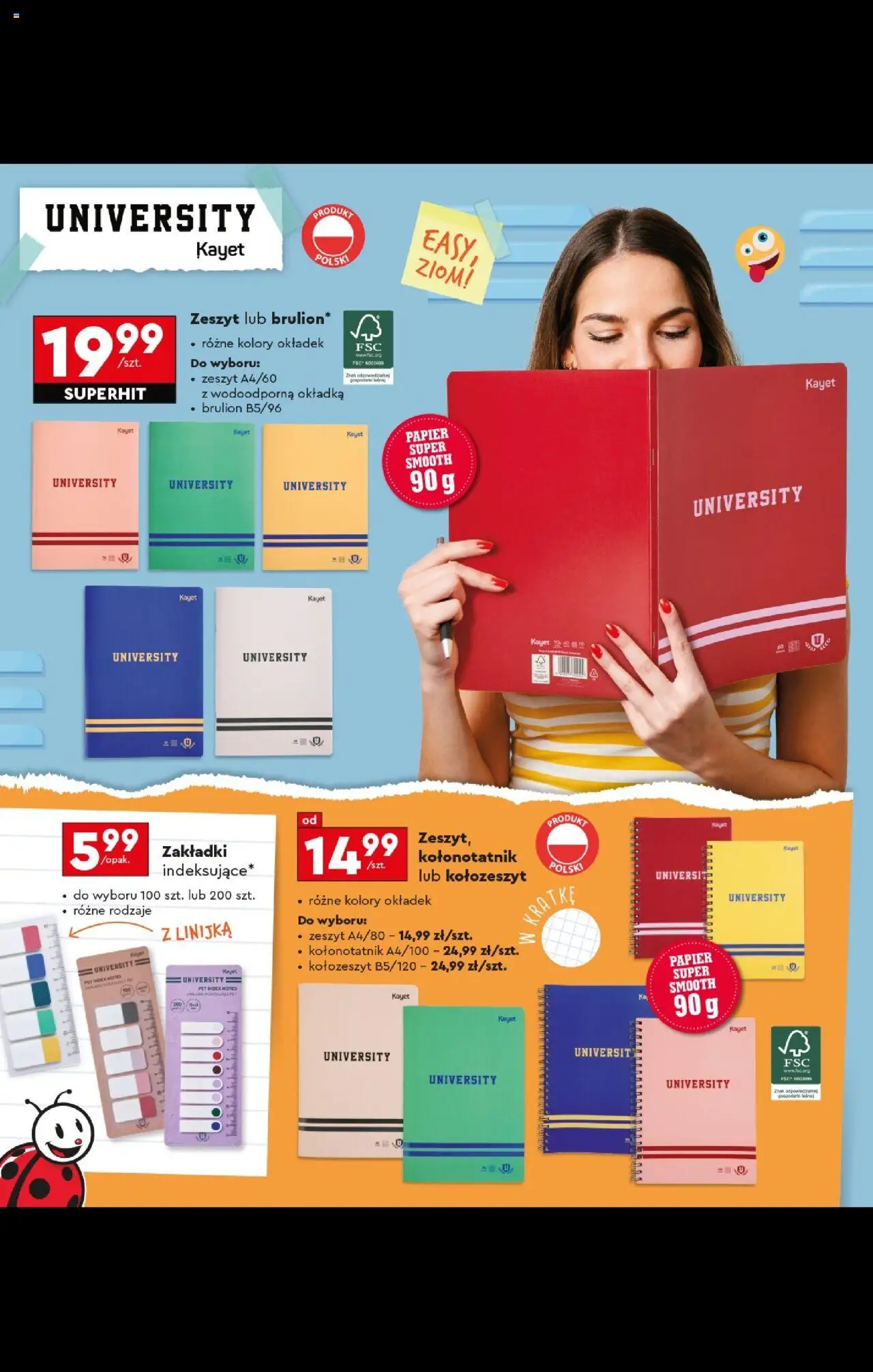 Biedronka - Szkoła od 28.07.2025 | Strona: 36 | Produkty: Naklejki