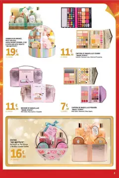 Vista previa E.Leclerc folleto válido desde el 03.12.2025 | Página: 3 | Productos: Maquillaje, Cesta, Neceser