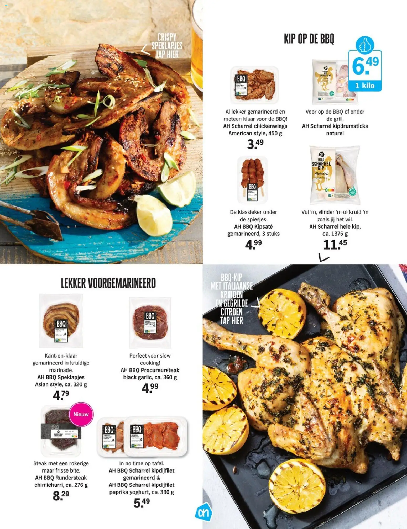 {H1} | Pagina: 73 | Producten: Citroen, Kész piskótalap, Grill, Kip