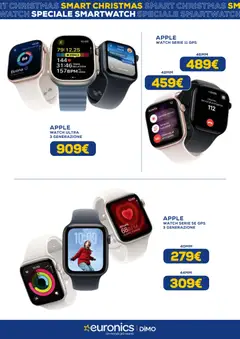 Anteprima del volantino Euronics Speciale Smartwatch catalogo valido a partire dal 02.12.2025 | Pagina: 2 | Prodotti: Smartwatch, Apple Watch
