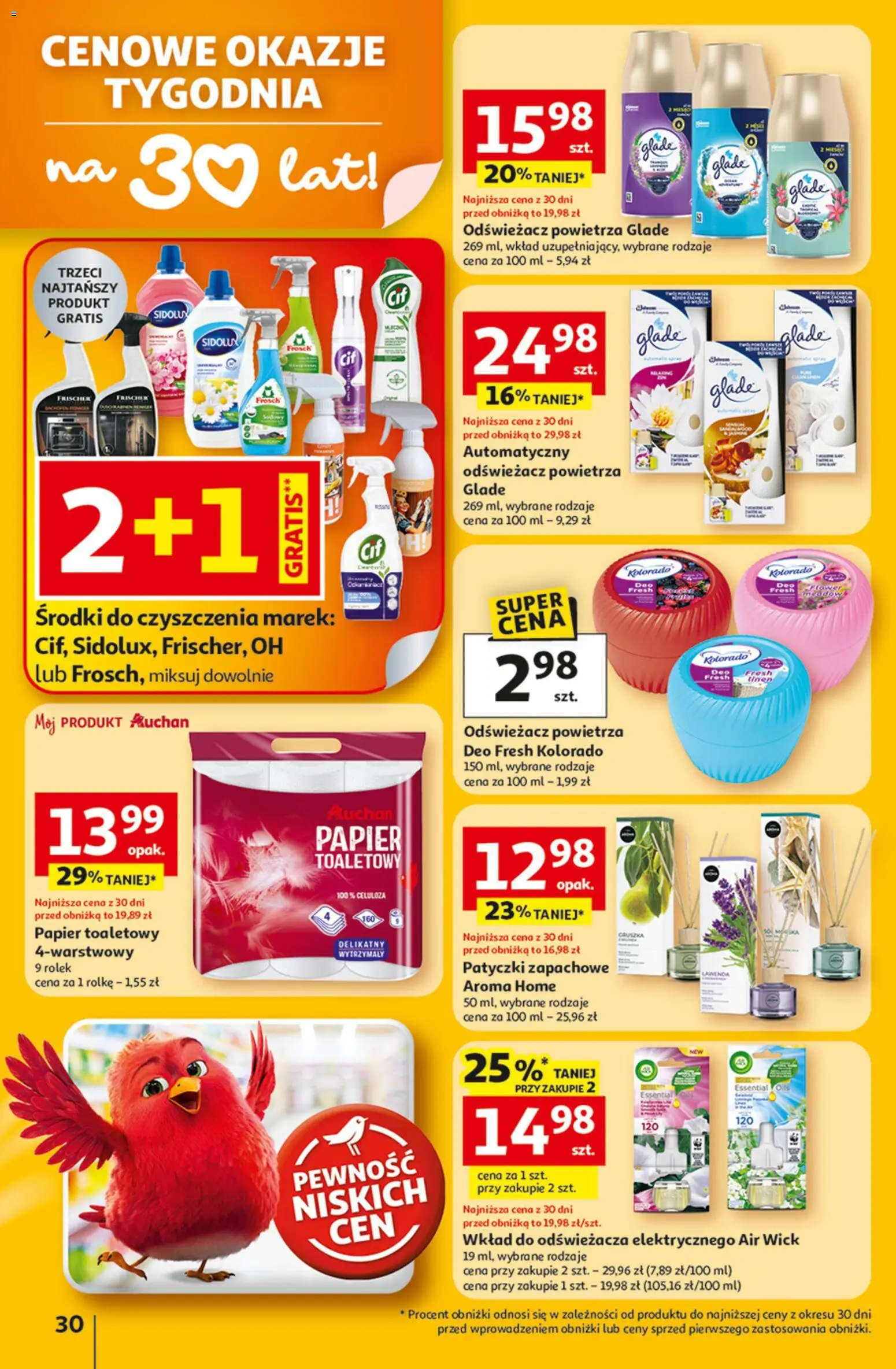 Auchan Gazetka - 30 Lat Hipermarket od 12.02.2026 | Strona: 30